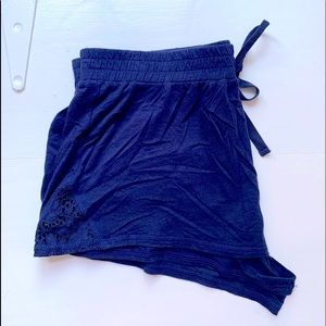 Aerie blue lounge shorts, size M